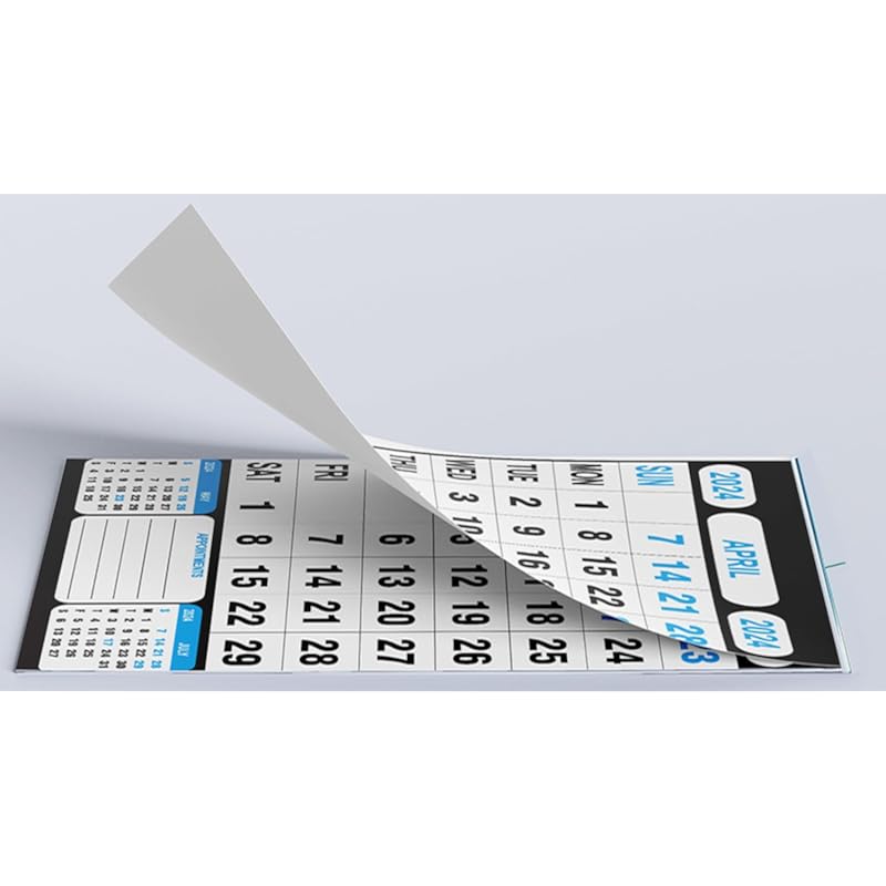 AccuPrints 12 Leaf Single Side 2023, 14 by 20 Inch Offices Wall Calendar Large Dates with Space for Marks/Notes, Paper 8