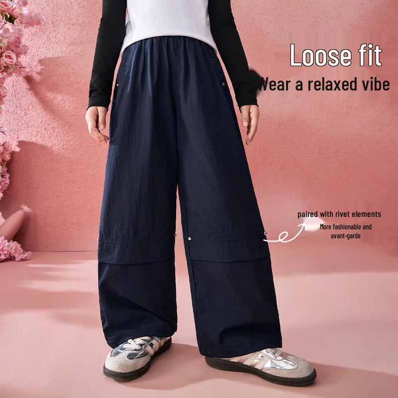 ASK JUNIOR Girls Rivet Cargo Straight-Leg Pants 170