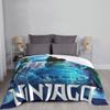 Ninjagos Blanket Soft Warm Flannel Throw Blanket Bedding for Bed Living room Picnic Travel Home Couch
