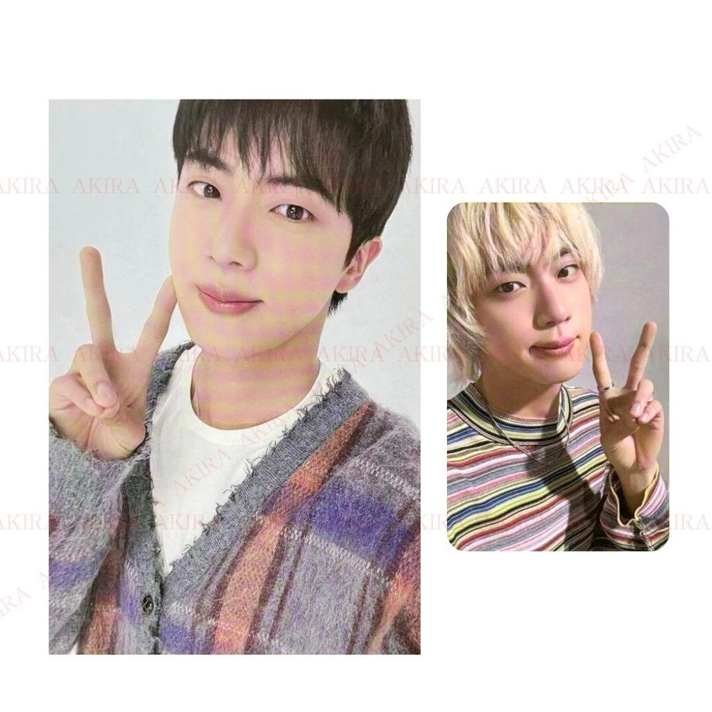 JIN SOLO ALBUM HAPPY JAPAN POB Photo Card POST CARD JPFC ARMY UMS BTS