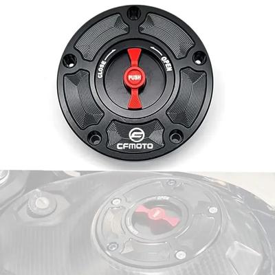 עבור CFMOTO 800MT 650NK 400GT 400NK 450NK 250NK 450SR 250SR כיסוי מכסה מיכל דלק גז CNC אלומיניום ללא מפתח אביזרים לאופנוע