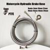 Braided Steel PTFE High Temperature Corrosion Resistant Hose Engine Vanos Oil Line Turbocharger Oil Supply Line
