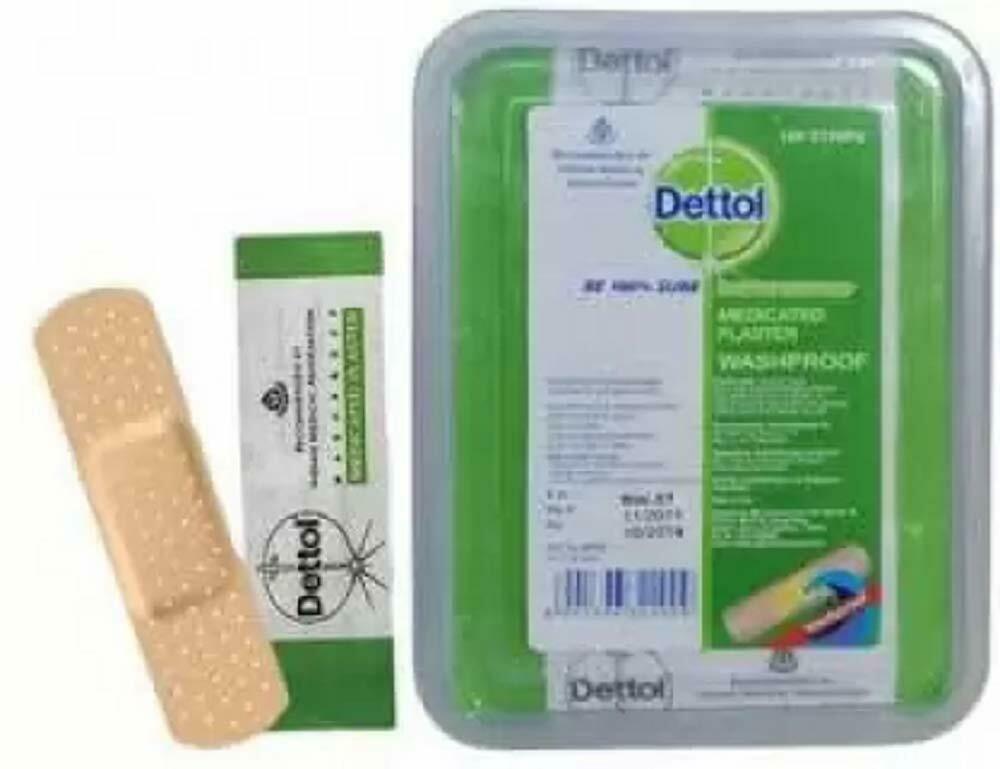 

Dettol Plaster Bandage Клейкая повязка(Набор из 100 )