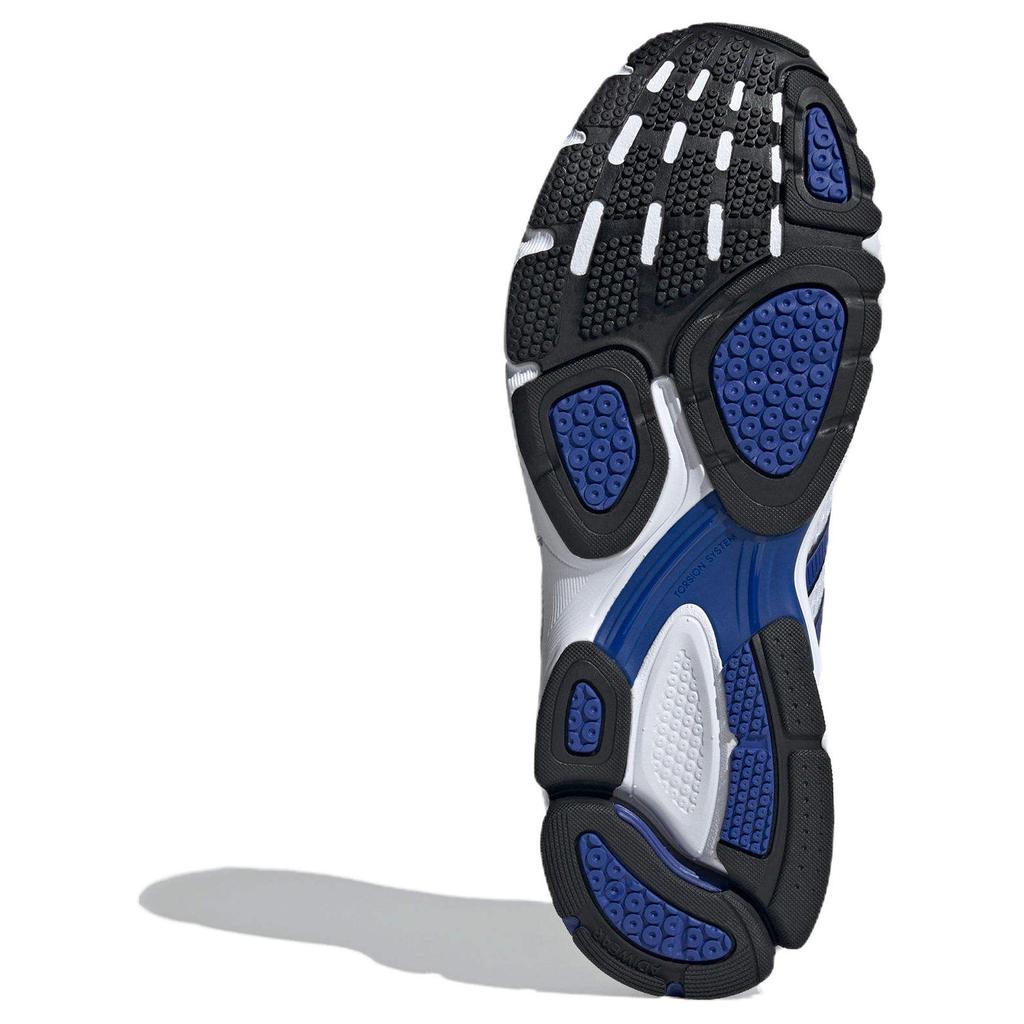 Adidas Spiritain 2.0 Skóra syntetyczna PU Wygodne Wszechstronne Niskoprofilowe Buty Taty Unisex Sneakersy Niebieskie Czarne Srebrne JI2835