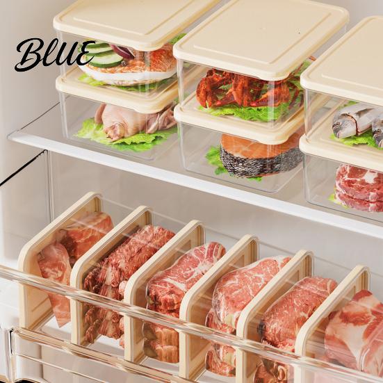 Refrigerator Organizer Container Storage Box with Lid
