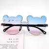 Bear Shape Children Glasses Kids Sun Sunglasses Trendy Girls Cartoon Eyeglasses Shades Boys Cartoon Sunglasses Lentes