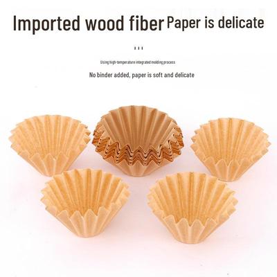 Kaffeefilterpapier in verschiedenen Größen für Handfilter-Kaffeemaschinen und amerikanische Maschinen