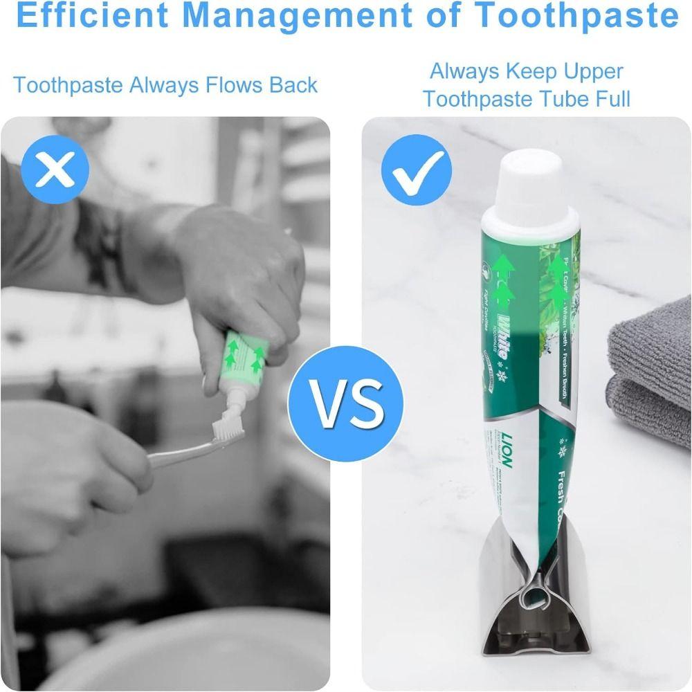 Beendet Verschwendung Zahnpasta-Quetscher Edelstahl-Zahnpasta-Roller Mädchen