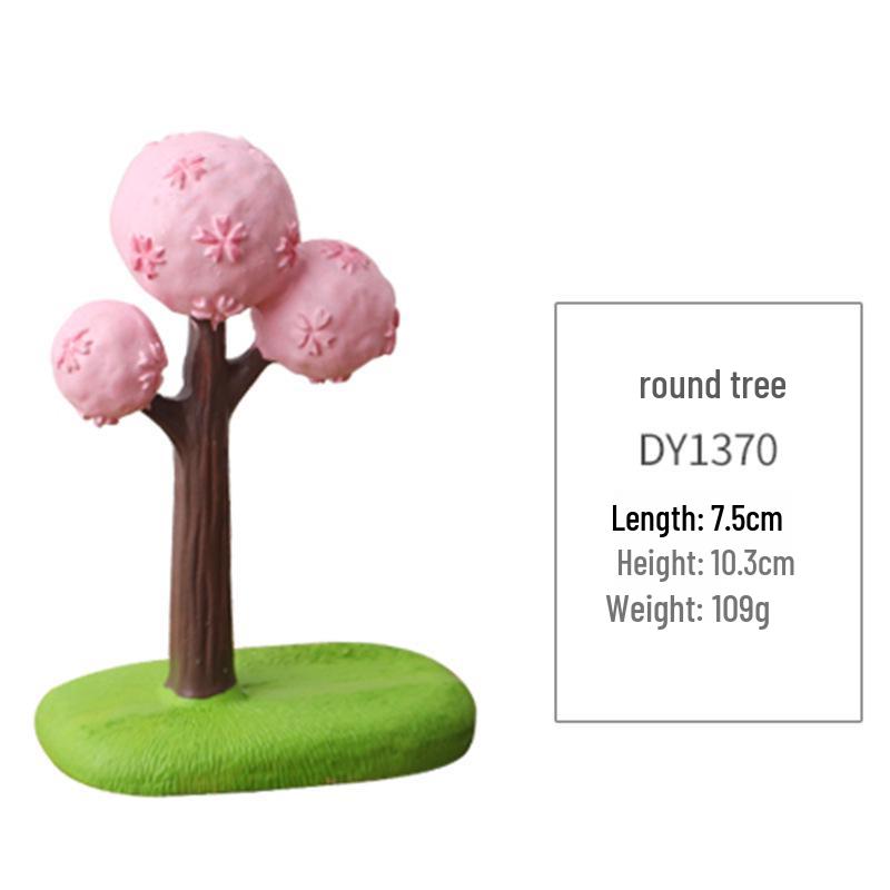 Ručně vyráběná roztomilá kreslená žába houpací křeslo pryskyřičná ozdoba na stůl