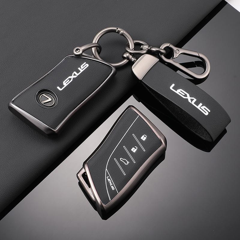 Skórzany pokrowiec na inteligentny kluczyk samochodowy do Lexus NX ES UX US RC LX GX IS GS RX 200 250h 350 LS 450h 460h 260h 300h UX200 ES350