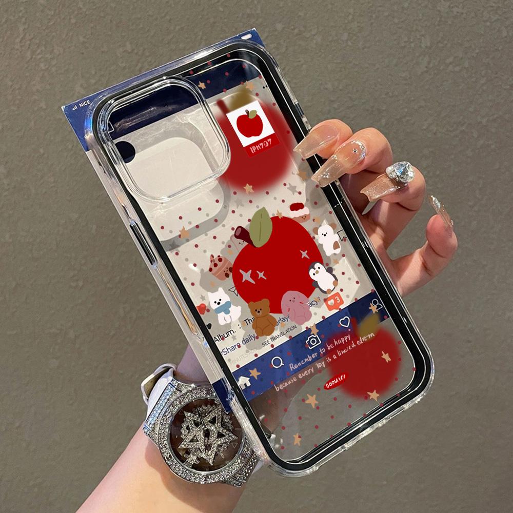 Painted Phone Case for iPhone 17 11 12 13 14 15 16 iPhone 17 12 13 14 15 16 Pro 17 12 13 14 15 16 Pro Max  High Quality Painted Animal Cute Phone Case