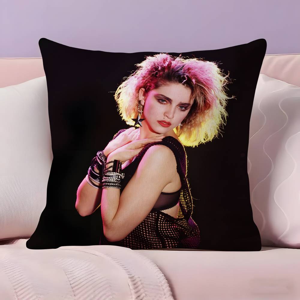 Singer MMadonna Like aVirgin Pillow Case Ultra Soft Skin Friendly Fabric Cloud Like Comfort  Concealed Zipper