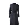 Elegant Irregular Belted Suit Dress - Women's Spring Collection