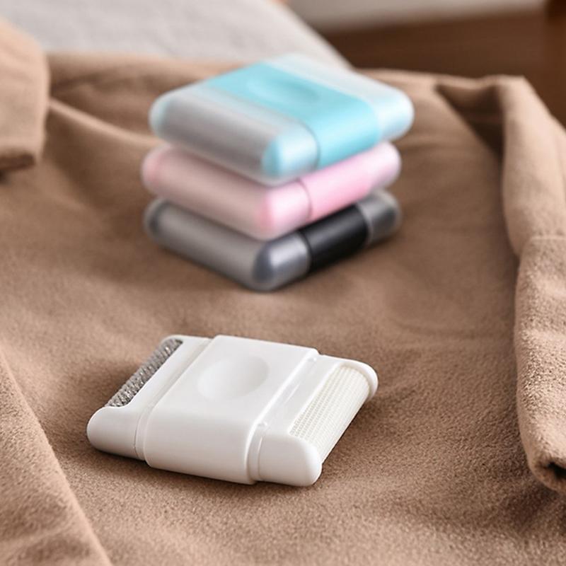 Mini Lint Remover Manual Hair Ball Trimmer Fuzz Pellet Cut Machine Portable