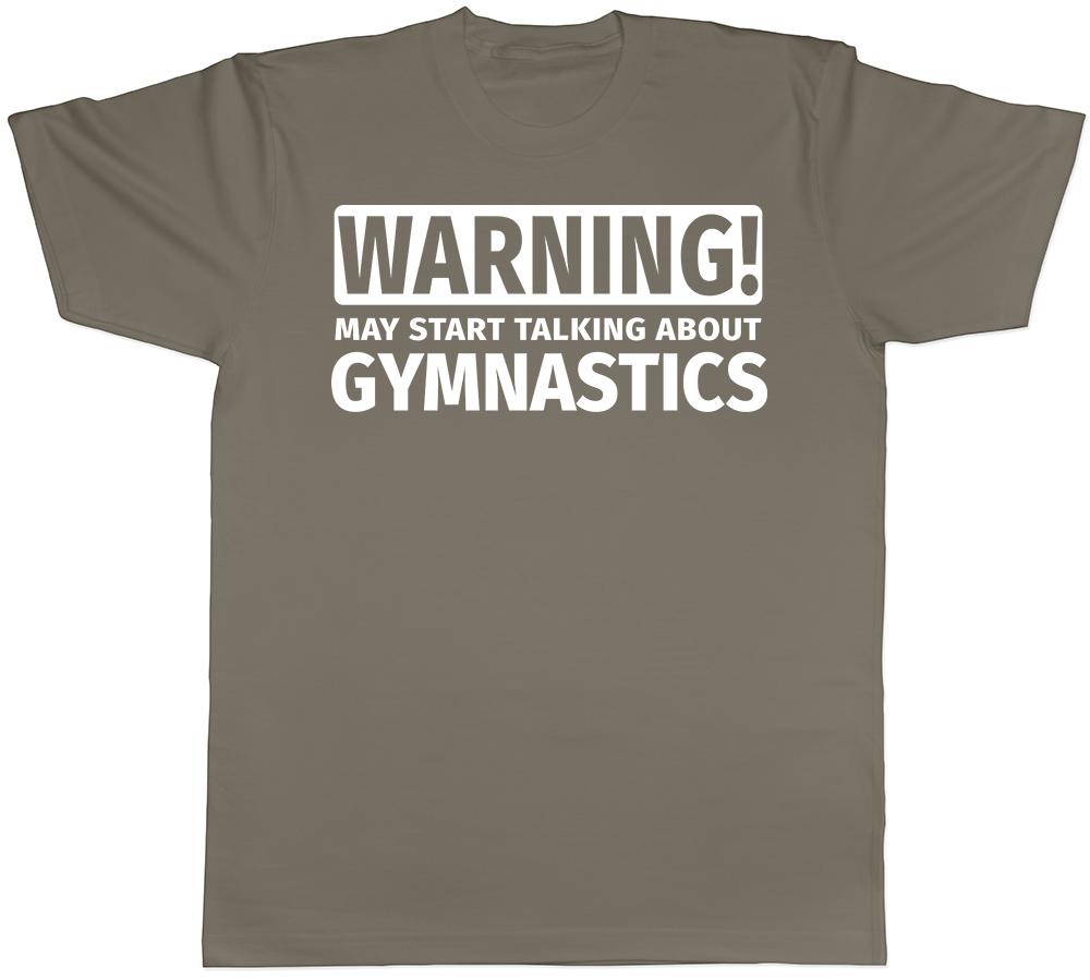 Warning May Start Talking about Gymnastics Unisexs Unisexs TShirt