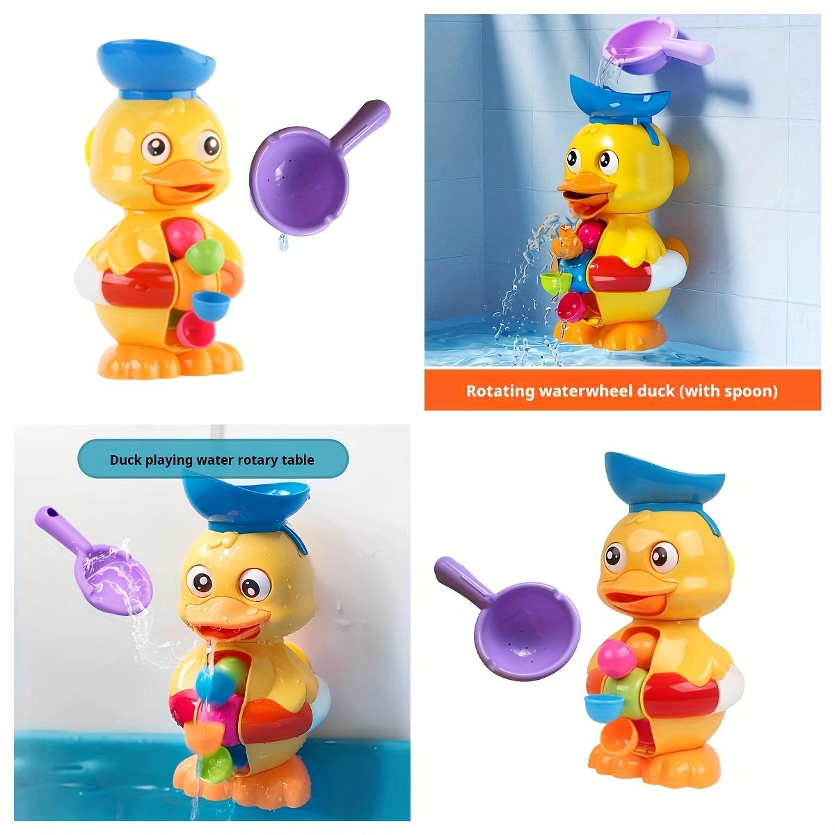 

Colorful Duck Water Wheel Bath Toy for Youngsters Fun Educational Playset with Rotating Windmill, Perfect Gift for Boys Girls, Ideal for Thanksgiving Big Yellow Duck Water Cart