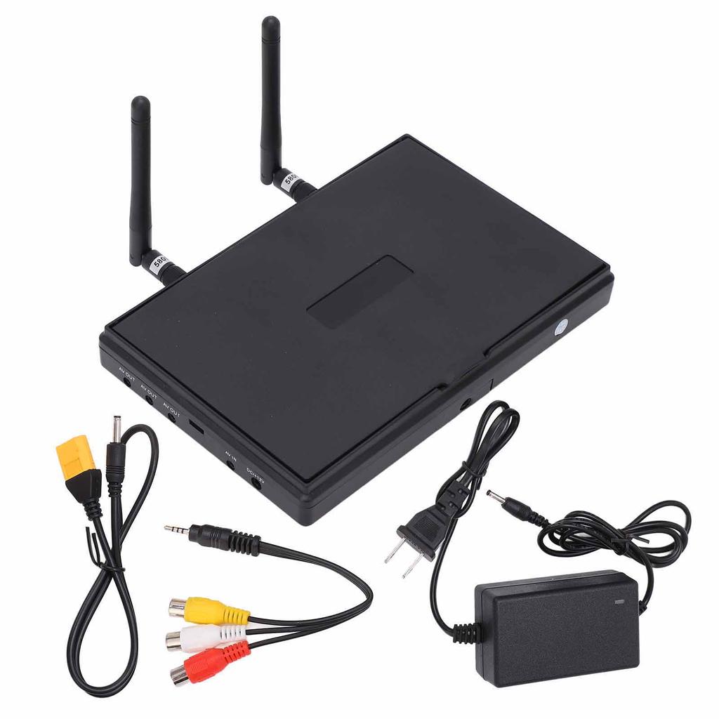 5.8GHz 40Channels 7Inch LCD Screen Receiver Monitor For FPV Drone Quadcopter