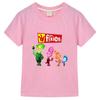 The Fixies Cartoon Boys Girls T-shirt Kids Clothing cotton anime print Short Sleeves Sports Comic Tees Toddler for Spring Summer Tops Anime T-shirt