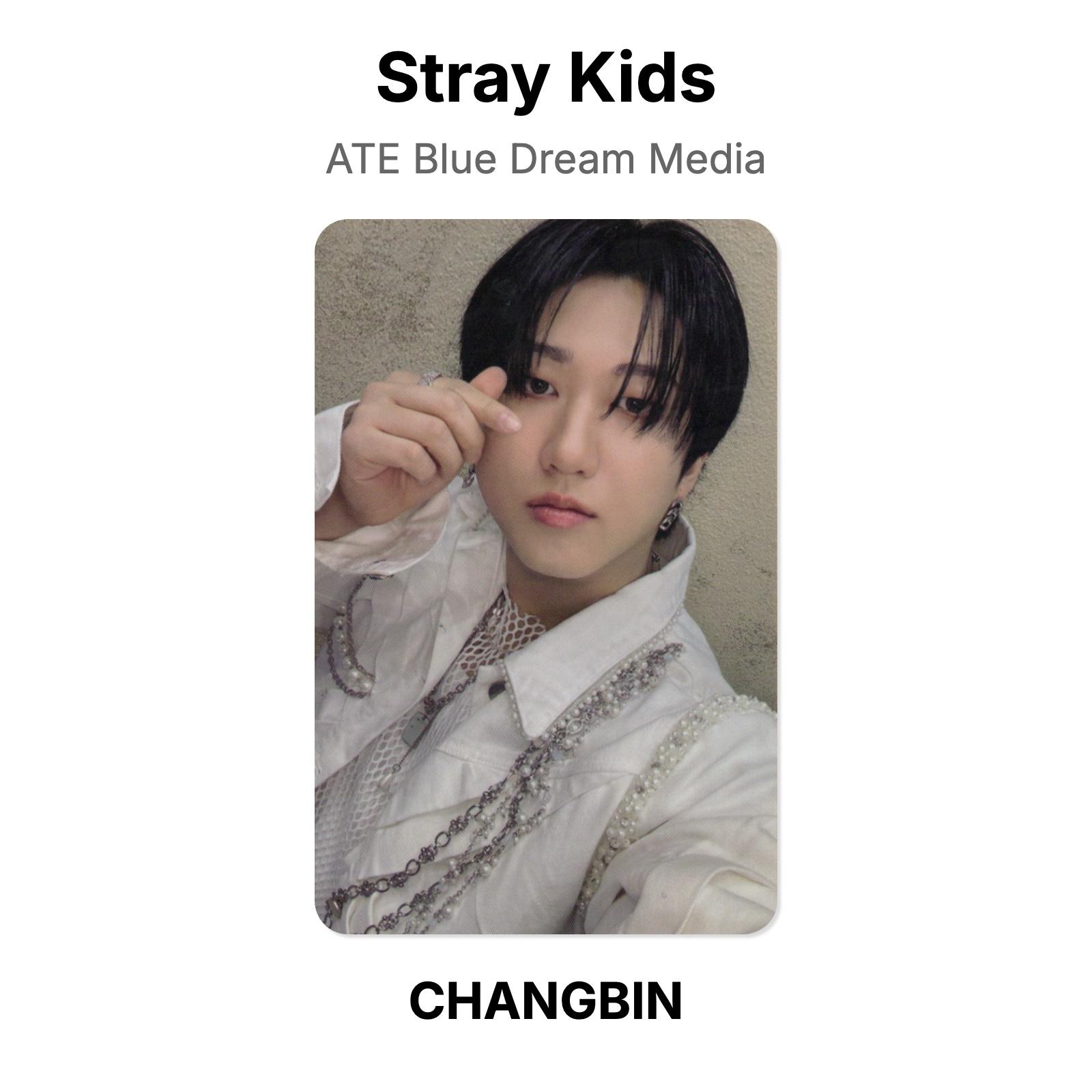 Stray Kids ATE Blue Dream Media Official Photocard CHANGBIN