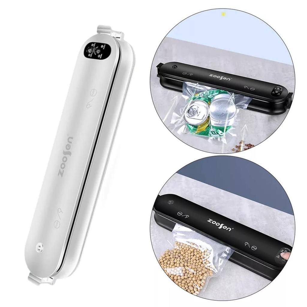 Vacuum Sealer Machine for Food Small Packing Machine with Automatic Plastic Sealing Function for Home Use