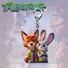 Portachiavi Creativo Carino del Film Zootopia Ornaments in Acrilico Cartone Animato Anime Decorazione per Borse alla Moda Regali per Coppie Amici