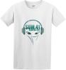 Men's Round Neck T-Shirt Powerful Sum 4 Hand Wash Recommended White