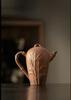 140ML Old Rock Mud Coarse Pottery Bamboo Teapot Retro Pottery Tea Brewing Pot Kung Fu Teapot Tea Kettle Tea Ceremony