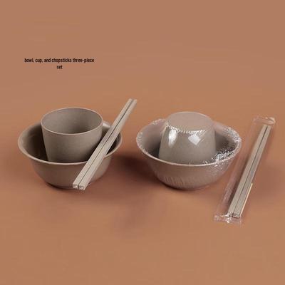 COFLYEE Disposable Degradable Tableware Set
