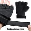 Anti-Slip Tactical Half Finger Gloves for Cycling Climbing Sports Outdoor Fitness Wear-Resistant Breathable