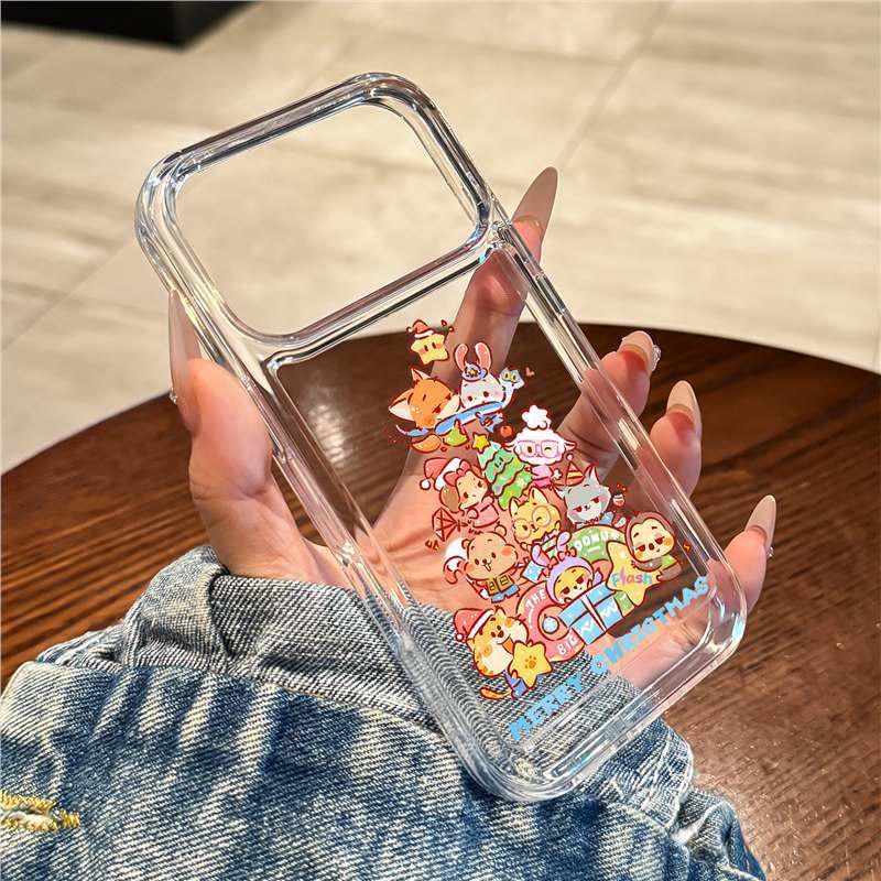 

Luxury Christmas Animal City Case for iPhone 17 Pro Max/16 Pro iPhone 11 Pro
