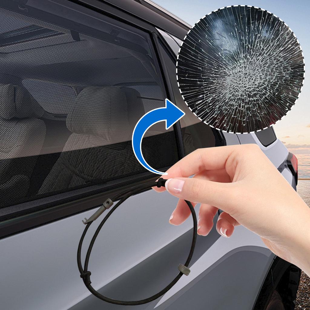 Nødglassknuserarmbånd, Nødglassknuser, og Håndjernnøkkelring