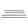 4PCS Weatherstrip Window Seal 72910 SNA A01 Outside Window Seal Belt Replacement for CIVIC Sedan