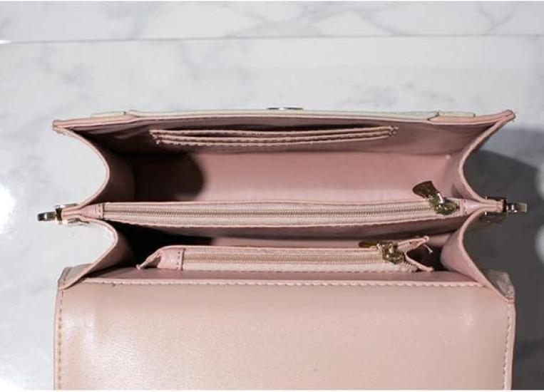 [JIANGBOMEI] 2-Way Shoulder BagHandbagPochette Bag with Ribbon, Elegant Small Crossbody Bag for Lolita, Student, and Cosplay, Popular and Stylish PU