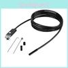 High Quality 7mm 6 Led Usb Endoscope Borescope Inspection Camera 2m 5m