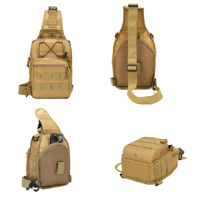 Men's Outdoor Tactical Chest Bag - Travel & Sport Shoulder Messenger Bag