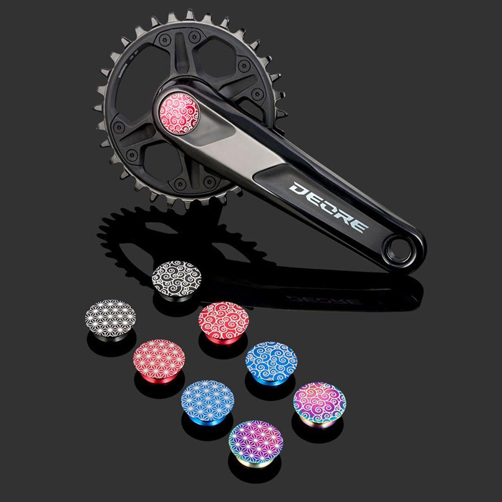 Bike Crankset Plug Screw Crankset Dust Cover Axis BB Cap Dust-proof Covers Bike Crank Dust Cap
