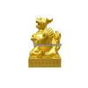 Golden Square Pixiu Statue for Home, Office, or Shop Decor