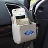 Car Storage Bag Car Air Outlet Debris Bag Hanging Organizer Box For Ford Raptor Fiesta Focus2 3 4 Mondeo Ecosport Mustang Fusion