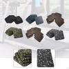6 Anti-vibration Running Mats, Rubber Pads for Exercise Equipment, Static Pads.