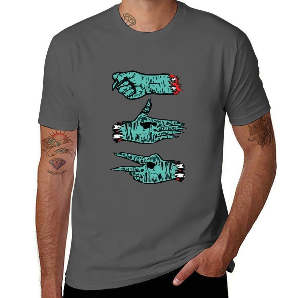 Run The Jewels Rock Paper Scissors TShirt Moisture Wicking Quick Dry Tee