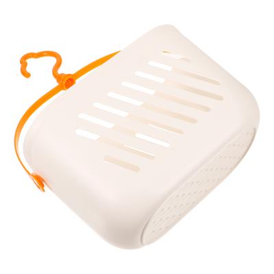 Plastic Hanging Organizer Kitchen Basket Rotatable Hook Waterproof Rustproof Bathroom Storage Drainage Solution
