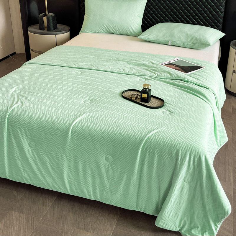 

Жаккардовое охлаждающее одеяло, Охлаждающее одеяло с охлаждающим бамбуковым волокном Q-Max 0.45 Arc-Chill, Легкое дышащее летнее одеяло 150x200cm