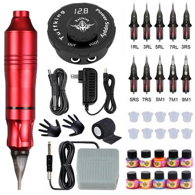 Set pix pentru tatuaje, linie de tăiere, mașină multifuncțională pentru aburire, motor pentru tatuaje, instrument pentru tatuaje, set pentru tatuaje