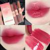 Authentic French Double-Ended Lip Gloss Lipstick for Women, Long-Lasting, Non-Fading, Non-Stick, Mirror-Like, Transparent, Plump Lips