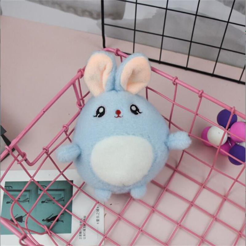 Niedliches kleines Kaninchen Plüsch Kleine Puppe 16CM Hase Anhänger zum Aufhängen Automat Stofftier Farbe Optional