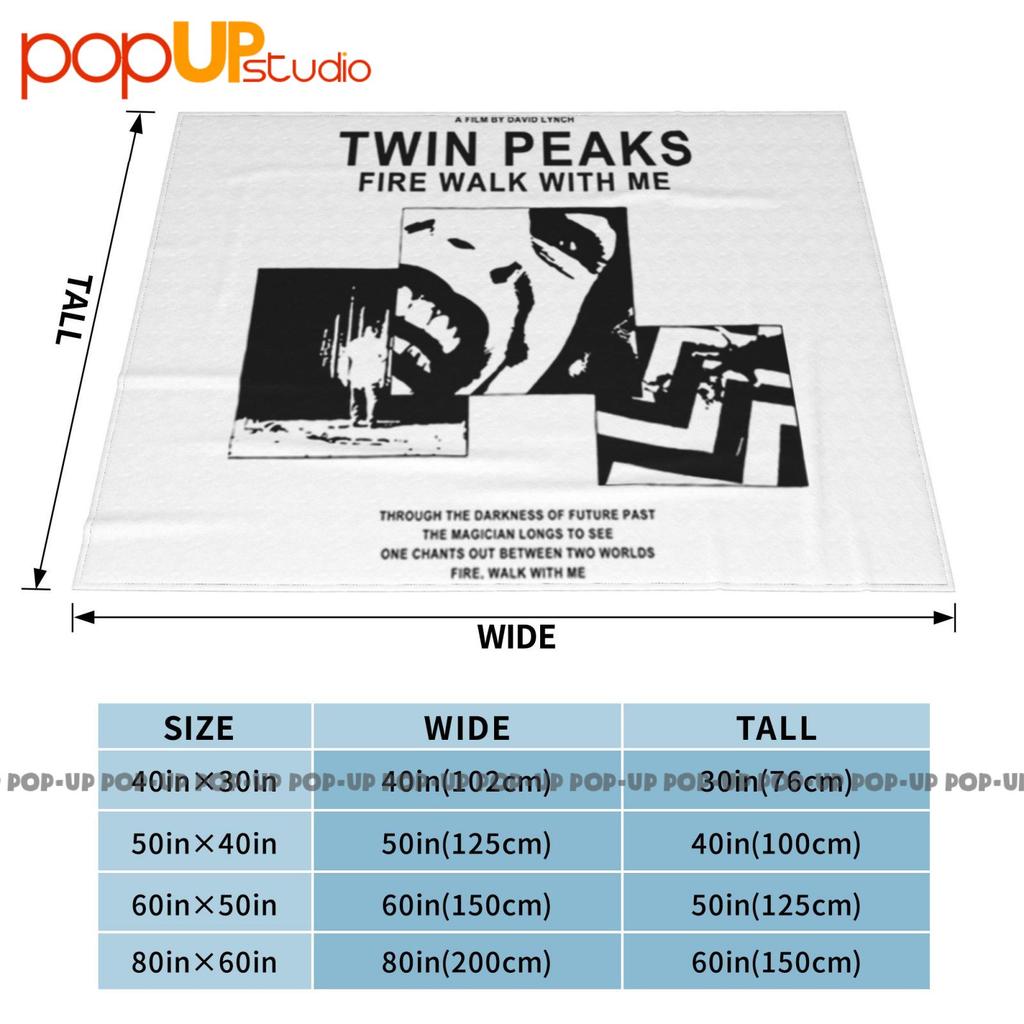 Twin Peaks Movie Cult Ultra-Soft Blanket Quilt Winter Sofa Cover Bed Covers