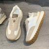 Damen Casual Sneakers Sommerschuhe Mode Atmungsaktive Schnürschuhe Sportschuhe für Damen Plateau Walking Luxus Designer Schuhe