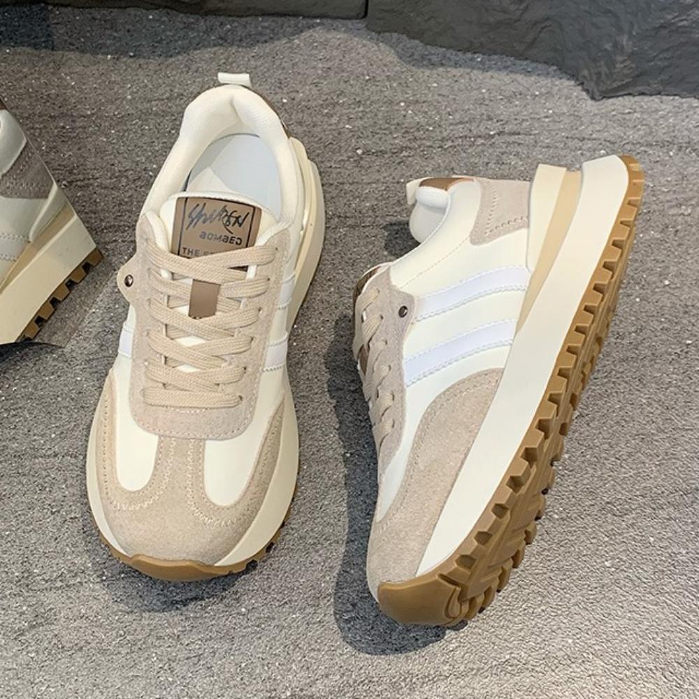 Pantofi casual pentru femei Pantofi de vară Pantofi sport cu șireturi, respirabili, pentru femei, cu platformă, pantofi de designer de lux