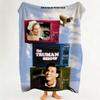 Movie T The T Truman S Show Throw Flannel Throw Blanket Suitable for Sofa Living Room Bedroom