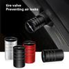 4PCS Metal Tire Valve Caps Car Tyre Dust Covers Accessories For BMW Performance F30 X3 X5 X7 E28 E90 E93 GT G30 G11 Series i3 i4